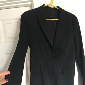 Black Marissa Webb blazer with detail on back